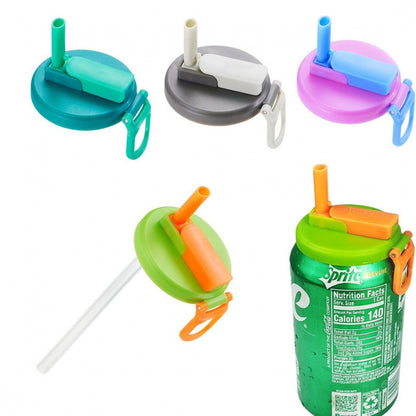 Soda Can Straw Covers with Assorted Colors