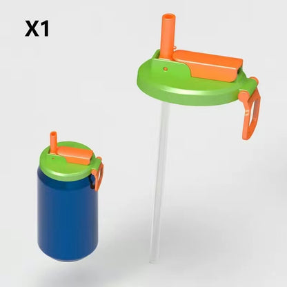 Soda Can Straw Covers with Assorted Colors